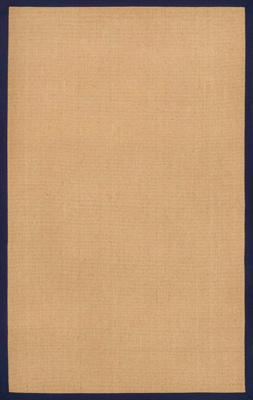 Camden Farmhouse Cottage Border Jute Area Rug